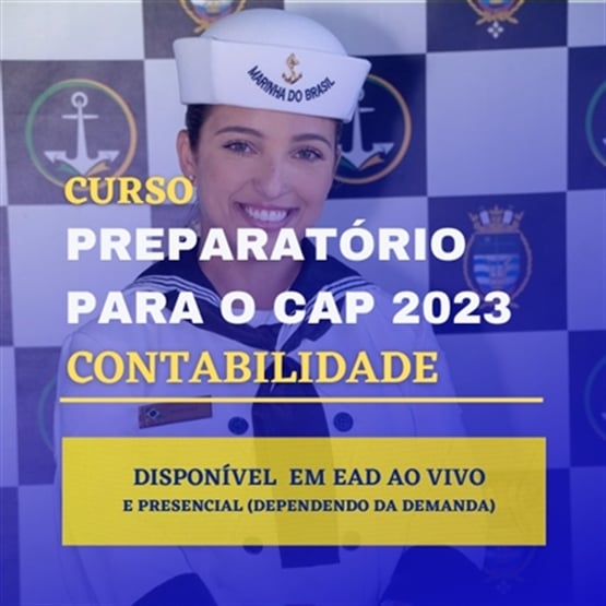 Curso Preparatório para o CAP Marinha CONTABILIDADE 2023