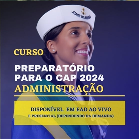 Curso Preparatório para o CAP Marinha ADMINISTRAÇÃO2024